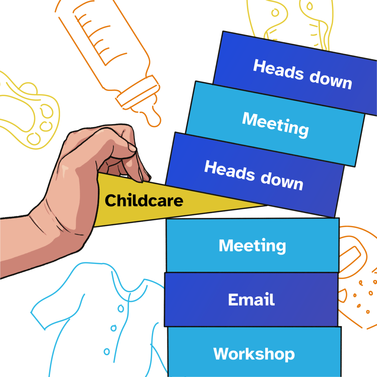 Blurring the lines between work and home • Workomics