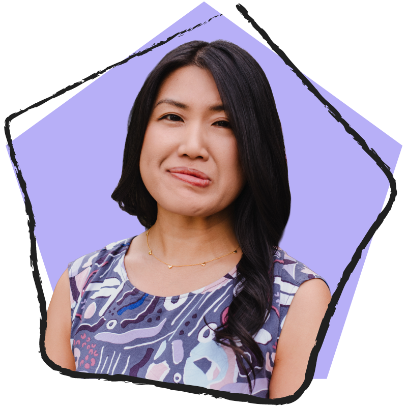 A photo of Bonnie Tang, one of the Workomics team members