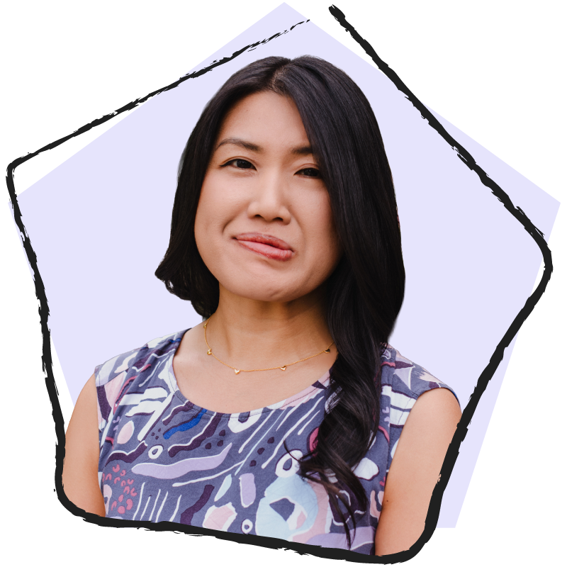 A photo of Bonnie Tang, one of the Workomics team members