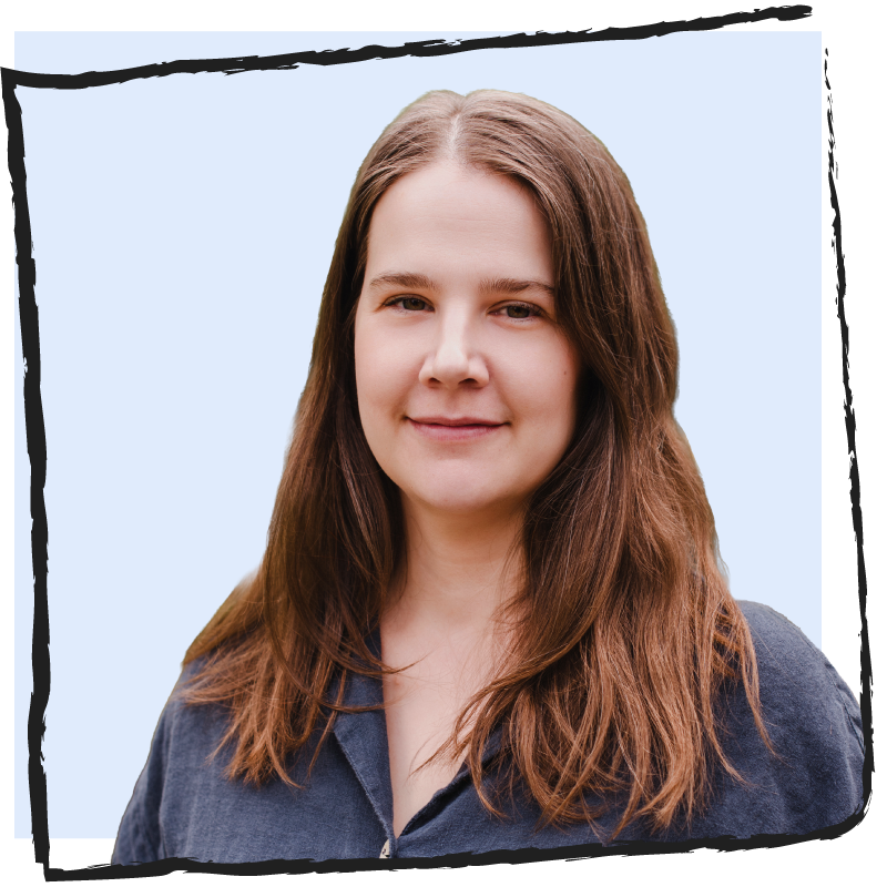 A photo of Nicole Clough, one of the Workomics team members